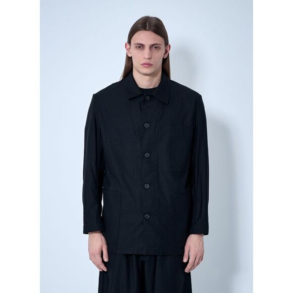 Yohji Yamamoto Men Button-Down Shirt